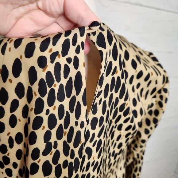 J. Crew‎ Factory Jules Size 4 Wildcat Savannah Shift Dress - Picture 11 of 13